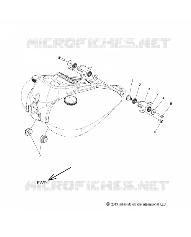 KRAFTSTOFFSYSTEM, FUEL TANK MOUNTING