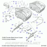 KOFFERRAUM BASE MOUNTING ASM.