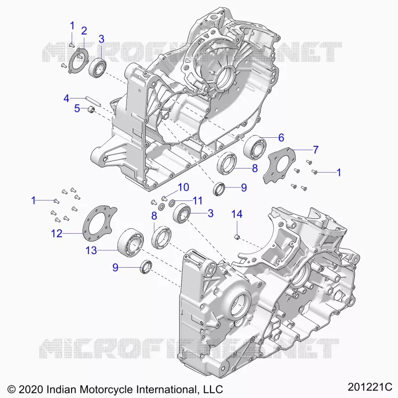 CRANKCASE BEARINGS