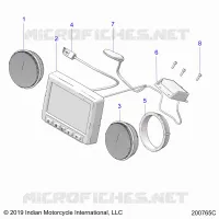 ELEKTRIC, INSTRUMENT CLUSTER