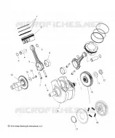 ENGINE, PISTON AND KURBELWELLE