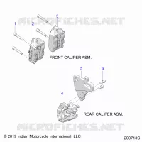 BRAKES, BREMSZANGE VORNE AND REAR