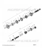 ANTRIEB, INPUT/OUTPUT SHAFT ASM.