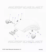 ELEKTRIC, REAR TURN SIGNALS AND REFLECTOR