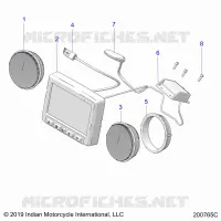 ELEKTRIC, INSTRUMENT CLUSTER