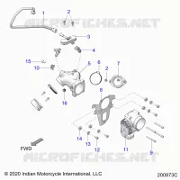 KRAFTSTOFFSYSTEM, FUEL CLAM SHELL/THROTTLE BODY