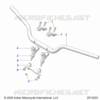 LENKUNG, HANDLEBAR MNTG