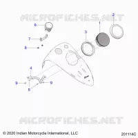 ELEKTRIC, INSTRUMENT CLUSTER