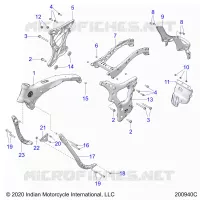 CHASSIS, RAHMEN ASM.