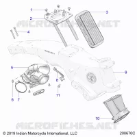 ENGINE, LUFTEINLASS SYSTEM