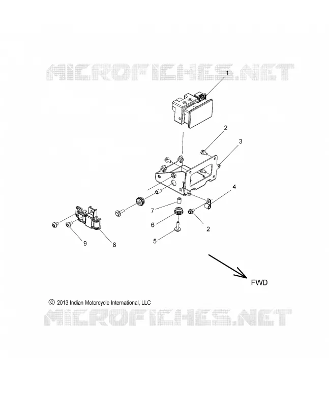 BREMSES, ABS MODULE ASM.