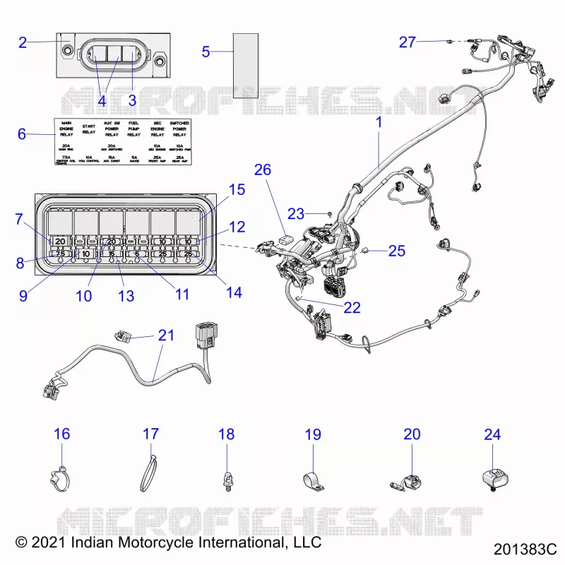 ELEKTRIC, WIRE HARNESS