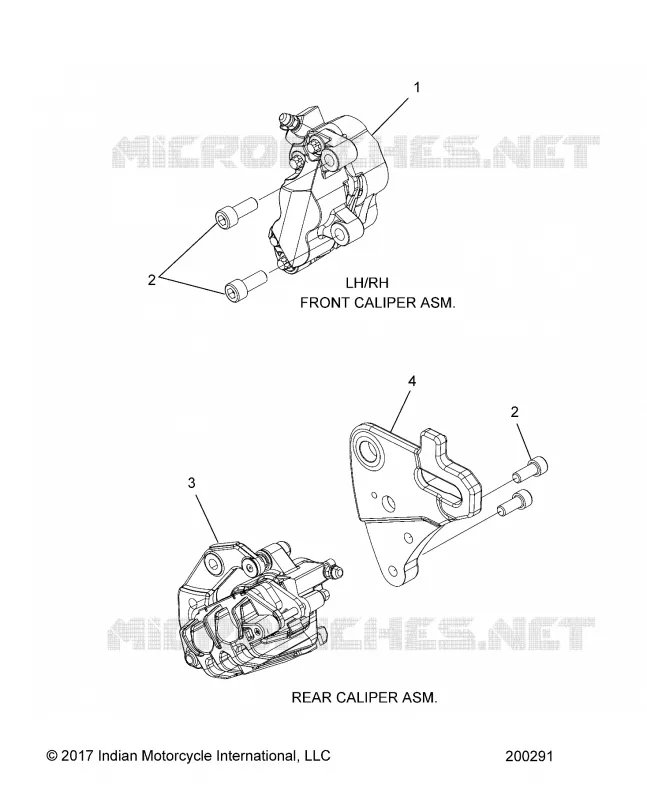 BRAKES, BREMSZANGE VORNE AND REAR