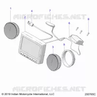 ELEKTRIC, INSTRUMENT CLUSTER