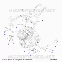 ENGINE, MOTORAUFHÃ„NGUNG