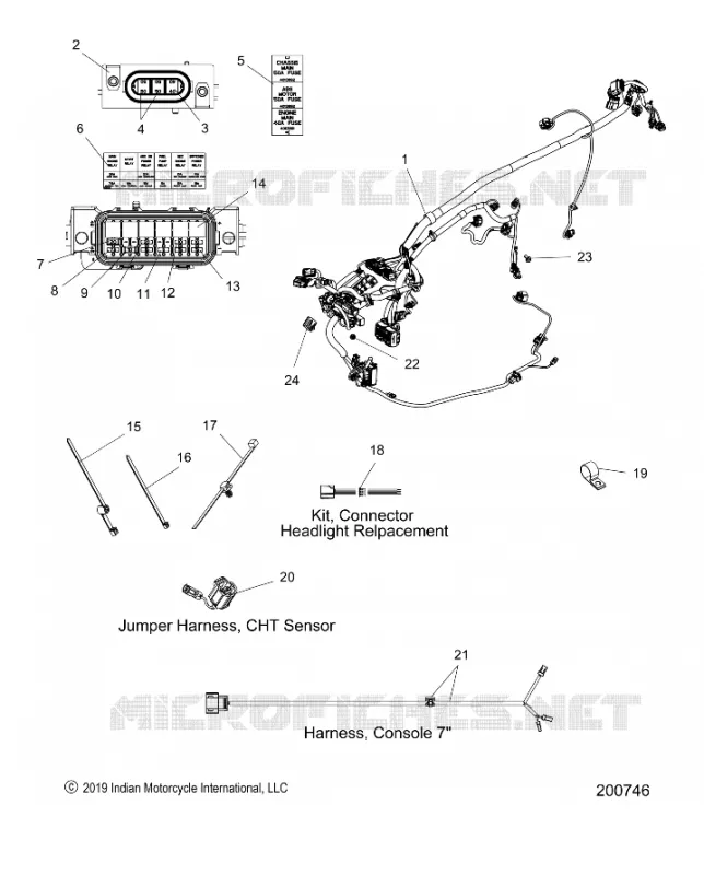 ELEKTRIC, WIRE HARNESS