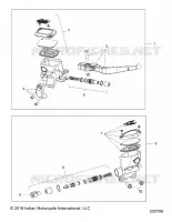 BREMSES, MASTER CYL., FRONT AND REAR