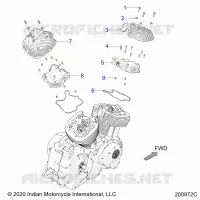 MOTOR, ROCKER COVERS