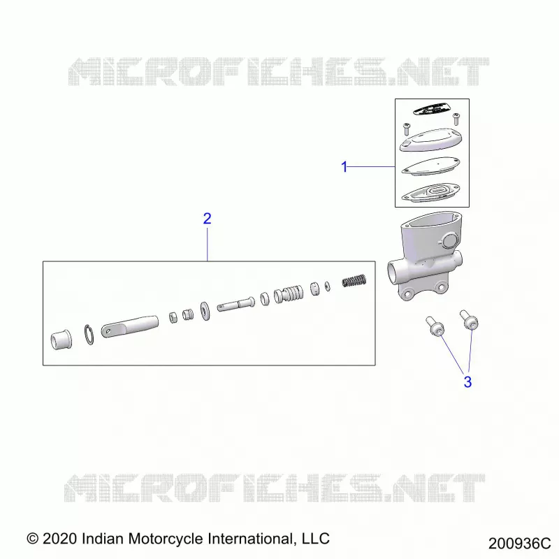 HINTERBREMSE, MASTER CYLINDER