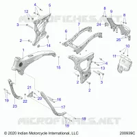 CHASSIS, RAHMEN ASM.