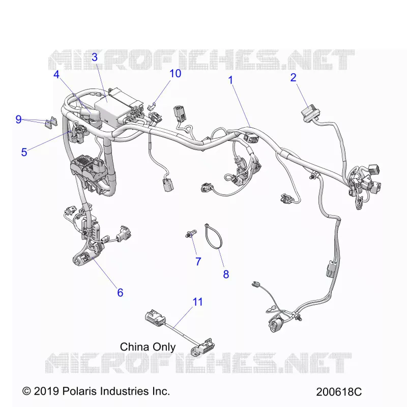 ELEKTRIC, WIRE HARNESS