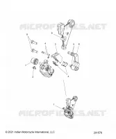 BREMSES, CLAIPER, REAR ASM., W/ABS