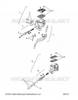 BREMSES, MASTER CYL., FRONT AND REAR