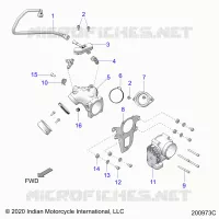 KRAFTSTOFFSYSTEM, FUEL CLAM SHELL/THROTTLE BODY