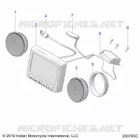 ELEKTRIC, INSTRUMENT CLUSTER