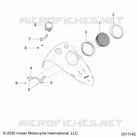 ELEKTRIC, INSTRUMENT CLUSTER