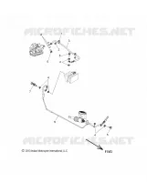 BREMSES, BREMSE LINE, REAR, ABS