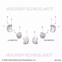 ELEKTRIC, SWITCH CONTROLS, LH/RH