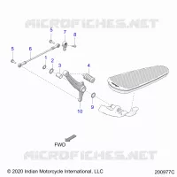 ANTRIEB, SHIFT PEDAL AND SHIFT LINKAGE