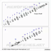 ANTRIEB, INPUT/OUTPUT SHAFT ASM.