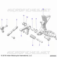 ANTRIEB, SHIFT PEDAL AND LINKAGE