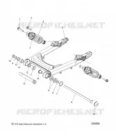 HINTERRADAUFHÃ„NGUNG ASM., SWING ARM AND SHOCKS