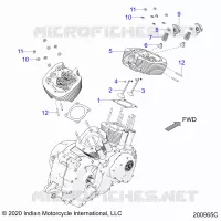 ENGINE, ZYLINDERKOPF ASM.