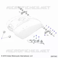 KRAFTSTOFFSYSTEM, FUEL TANK MOUNTING
