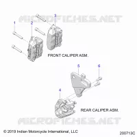 BRAKES, BREMSZANGE VORNE AND REAR