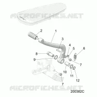 BREMSES, BREMSE PEDAL