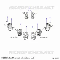 ELEKTRIC, SWITCH CONTROLS, LH/RH