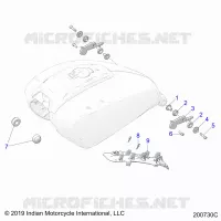 KRAFTSTOFFSYSTEM, FUEL TANK MOUNTING