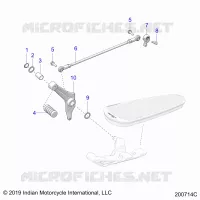 ANTRIEB, SHIFT PEDAL AND SHIFT LINKAGE