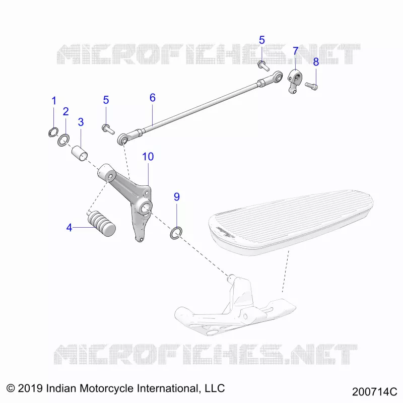 ANTRIEB, SHIFT PEDAL AND SHIFT LINKAGE