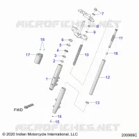 FRONT SUSPENSION FORKS