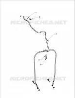 FRONT BRAKE BRAKE LINE - N131C/D/V ALL OPTIONS (INDIANBRAKELINE12CC)