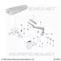 BREMSES, BREMSE PEDAL