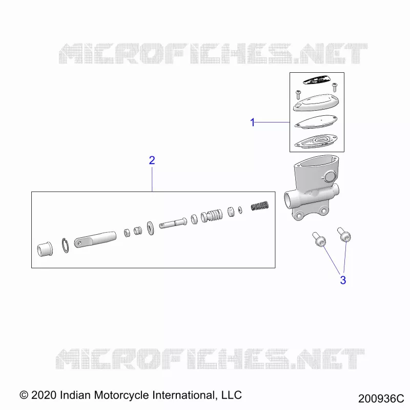 HINTERBREMSE, MASTER CYLINDER