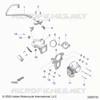 KRAFTSTOFFSYSTEM, FUEL CLAM SHELL/THROTTLE BODY