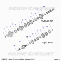 ANTRIEB, INPUT/OUTPUT SHAFT ASM.